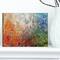 Designart - Board Stained Abstract Art - Abstract Canvas Art Print